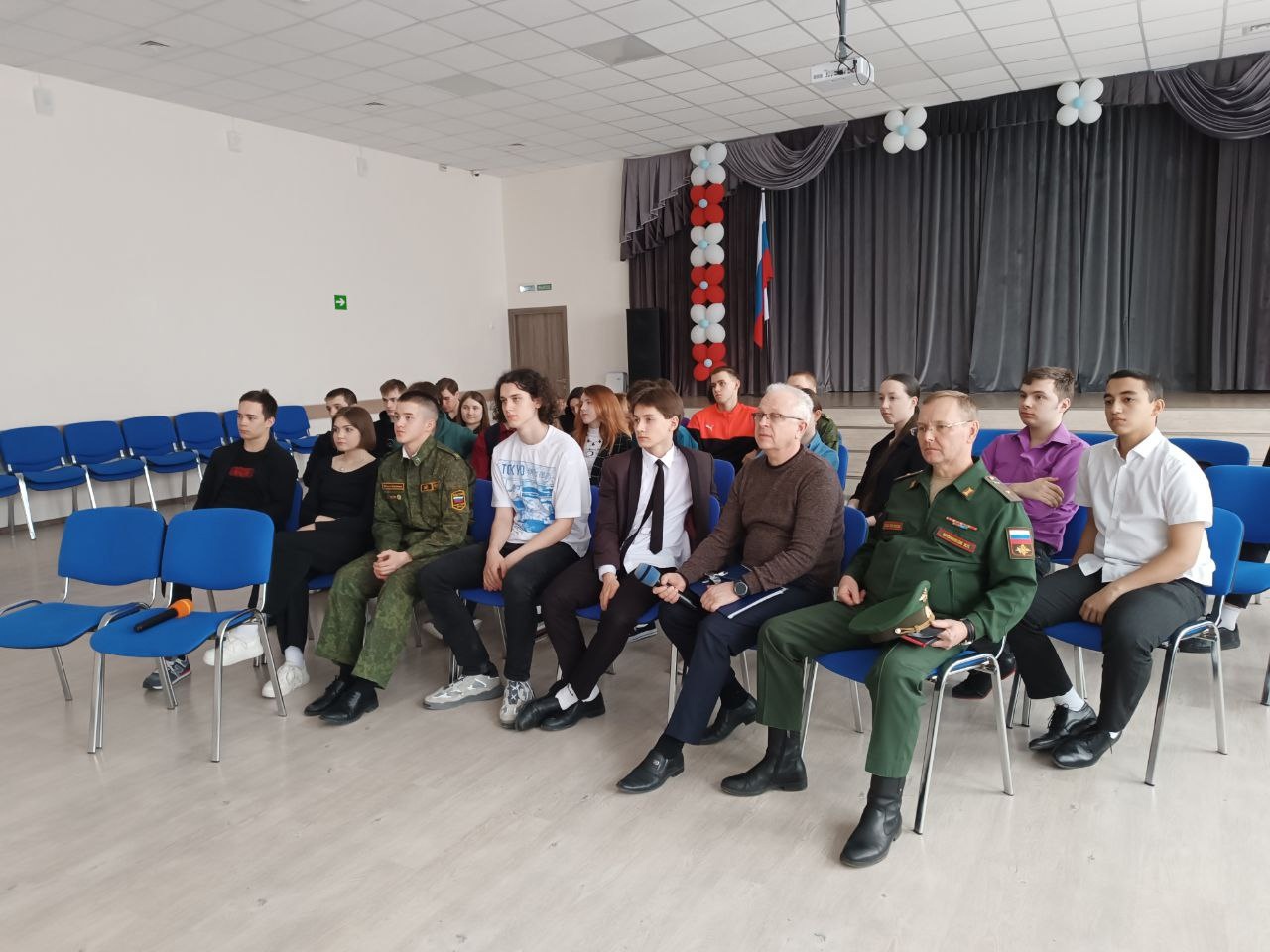 Профориентационная встреча с Московским общевойсковым командным училищем.